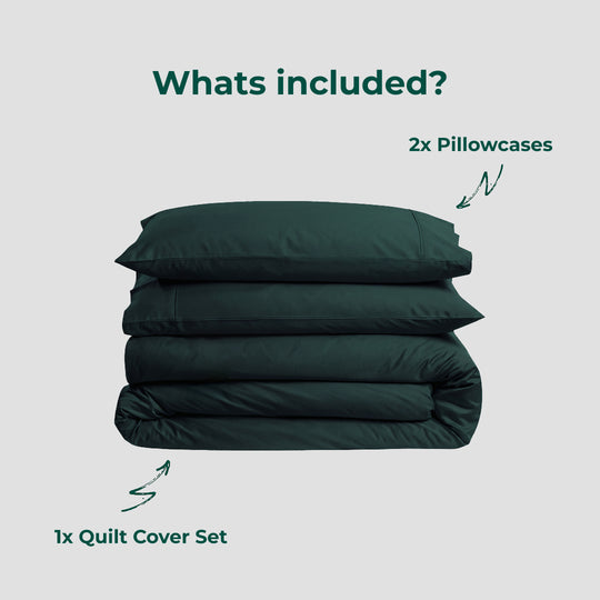 Cooling Bamboo Quilt Cover Set