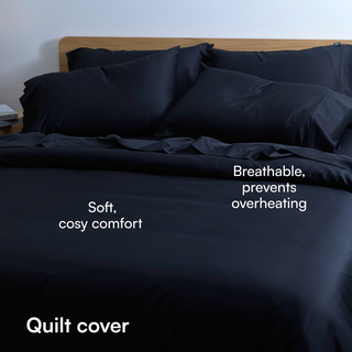 Cooling Bamboo Quilt Cover Set