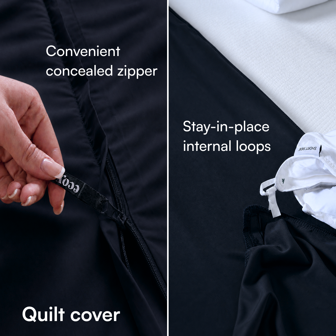 Cooling Bamboo Quilt Cover Set