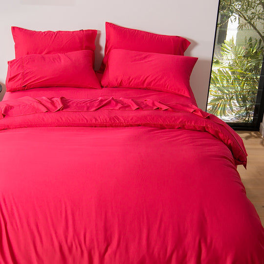 Cooling Bamboo Quilt Cover Set