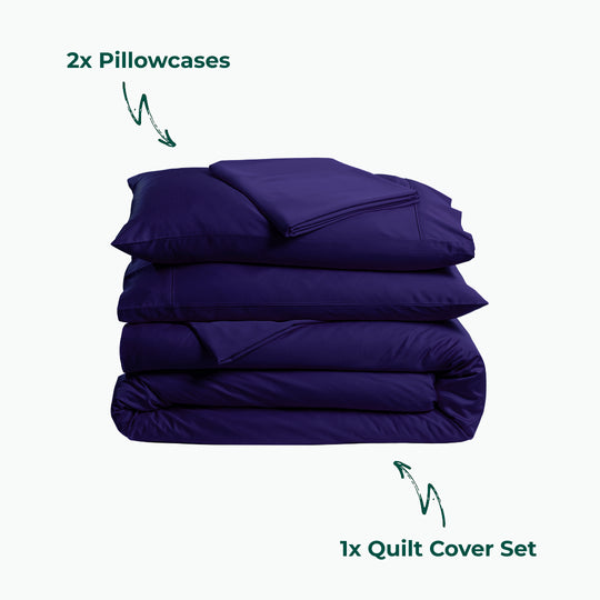 Cooling Bamboo Quilt Cover Set