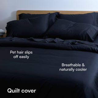 Fur-friendly Bamboo Quilt Cover Set