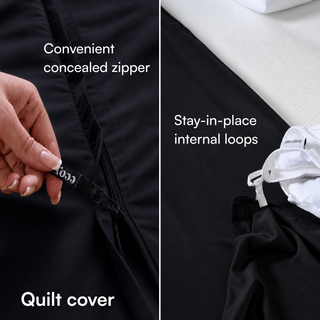 Cooling Bamboo Quilt Cover Set