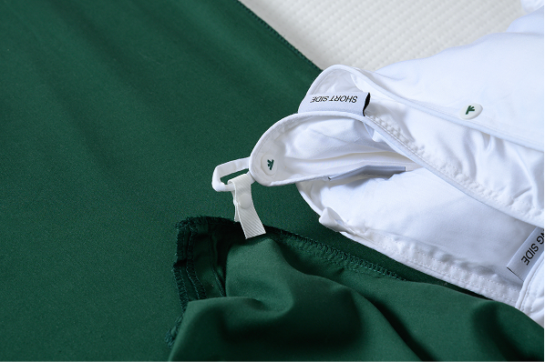 No bunching, total calm