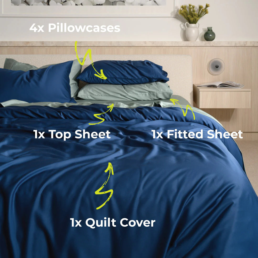 Mother's Day Bamboo Sheet + Quilt Bundle