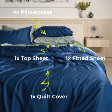 Mother's Day Bamboo Sheet + Quilt Bundle