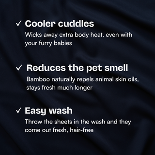 Fur-friendly Bamboo Sheet Set