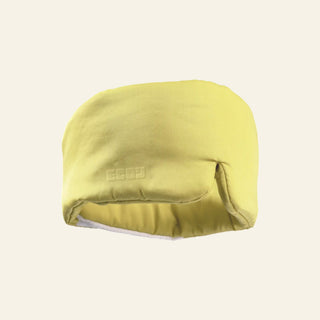 Butter cooling sleep mask, side view