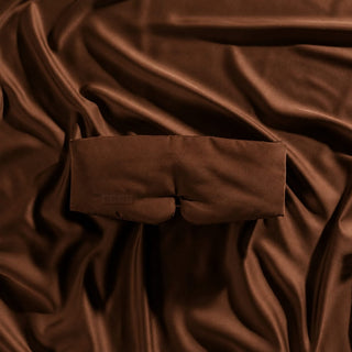 Chocolate cooling sleep mask