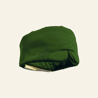 Moss cooling sleep mask, side view