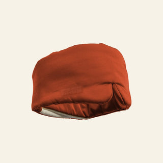 Paprika cooling sleep mask, side view