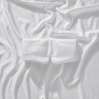 White cooling sleep mask