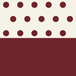 Burgundy / Burgundy Polka