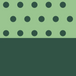 Forest Green / Forest Green Polka
