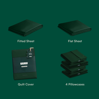 Fur Friendly Bamboo Sheet Set & Quilt Cover Bundle