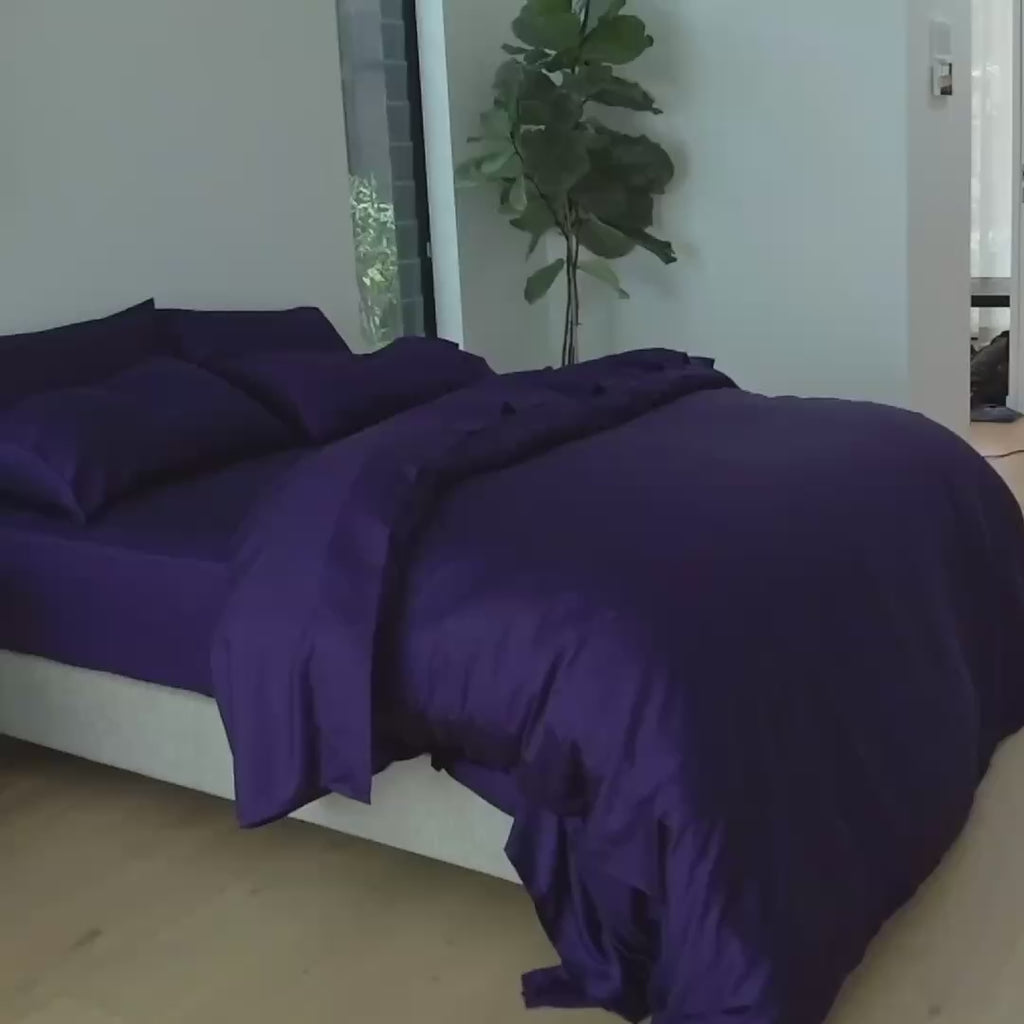 Mulberry bamboo bedding video