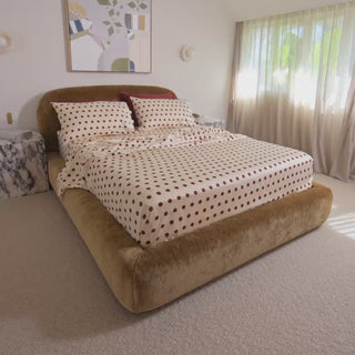Burgundy Polka sheets video